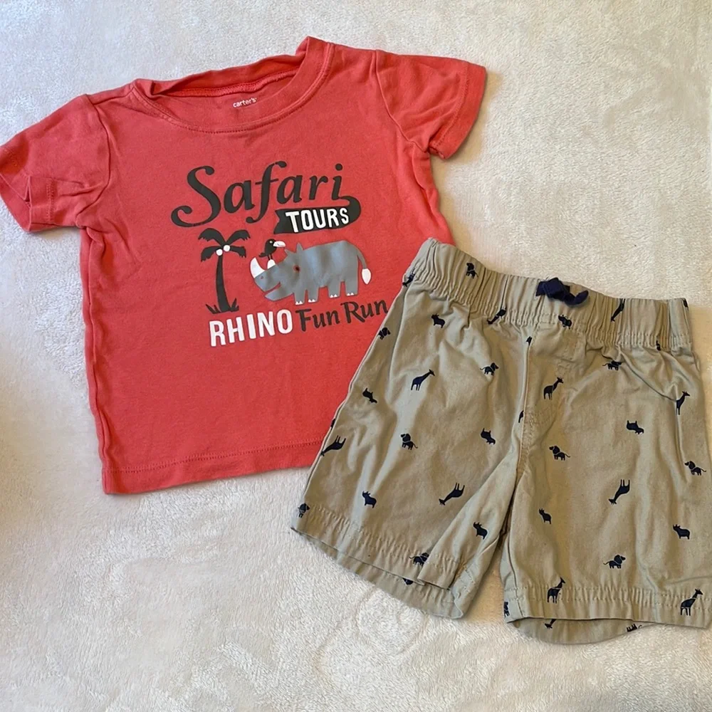 💖3/$15💖 Carters Safari Outfit